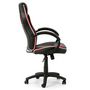 Voir la diapositive 3 : VS VENTA-STOCK Fauteuil de Bureau réglable et inclinable Formula tapissé en Similicuir, Noir/Rouge