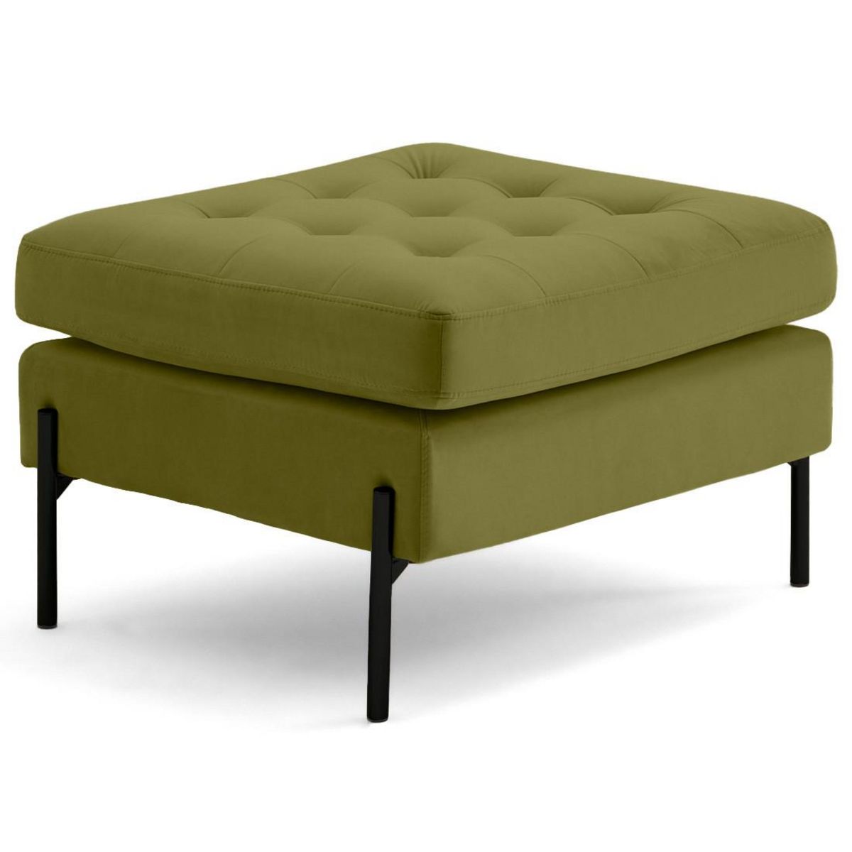 LISA DESIGN Isaure - pouf en velours