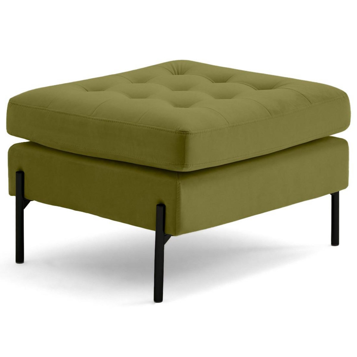 LISA DESIGN Isaure - pouf en velours