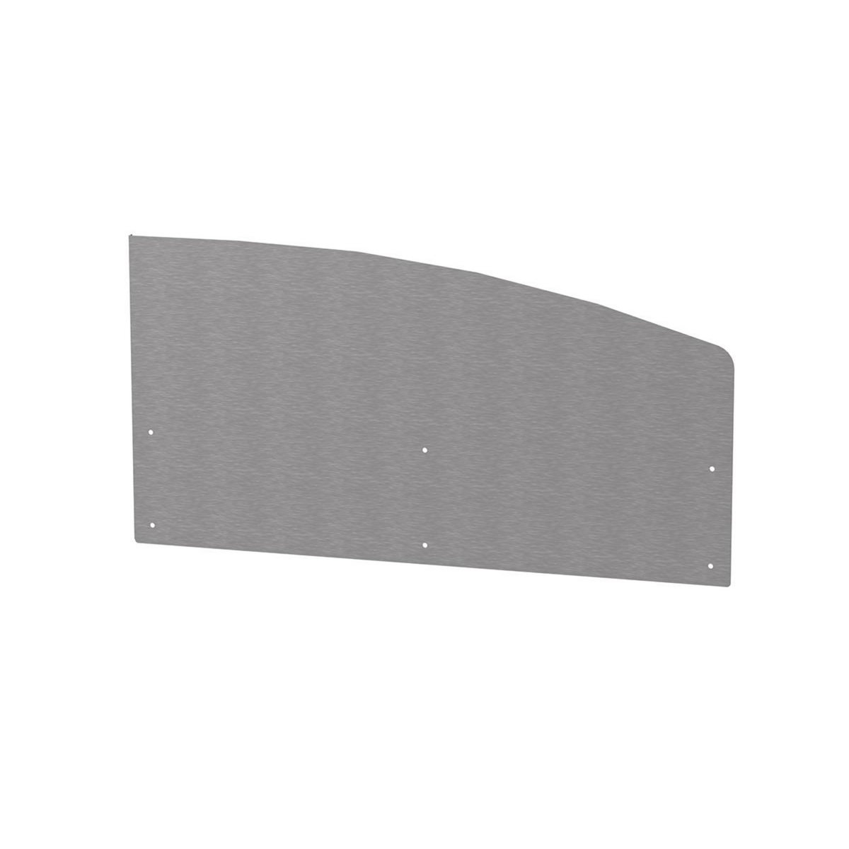 Le marquier Crédence courbe droite inox pour cuisine extérieure - Le Marquier