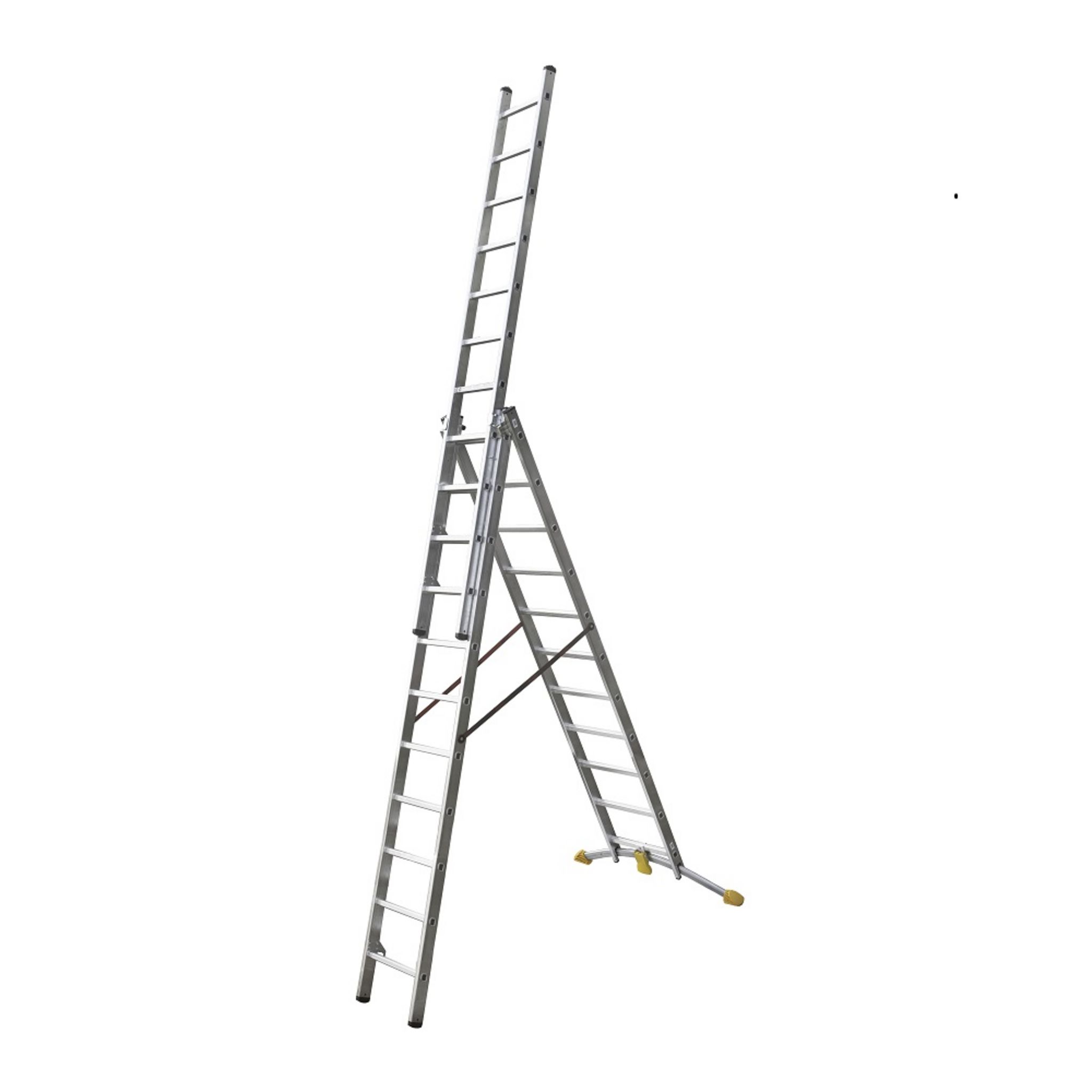 HAILO Echelle 3 plans 7m60 en aluminium - HOBBYLOT