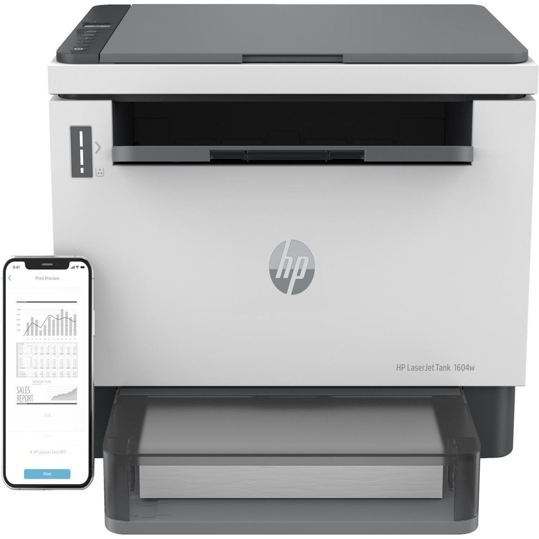 Voir la diapositive 2 : HP Imprimante laser hp b0b57f78st 7005 couleur wifi blanc