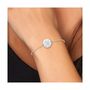 Voir la diapositive 2 : SC CRYSTAL Bracelet lettre M en acier inoxydable par SC Crystal