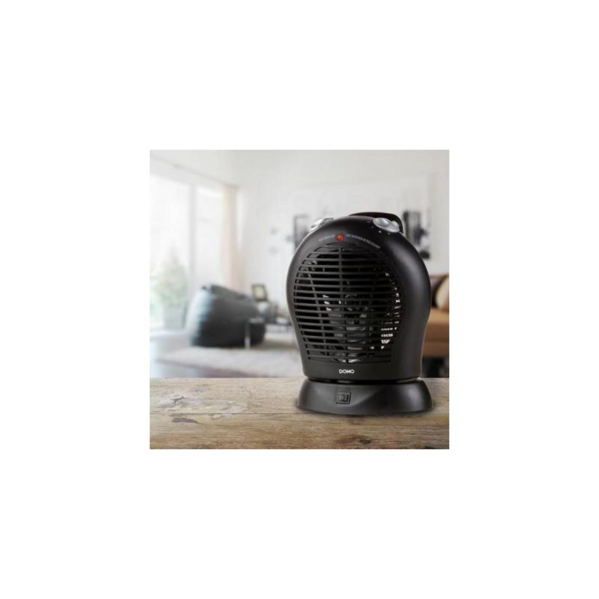 Domo Domo Fan Heater black Schwarz (DO7324F)