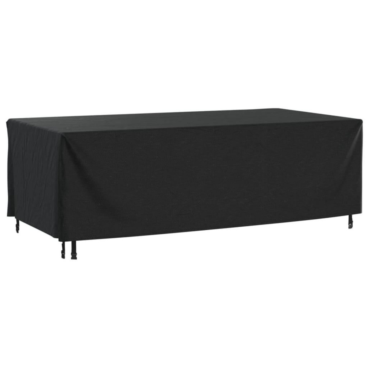 VIDAXL Housse de salon de jardin noir 229x113x73 cm impermeable 420D