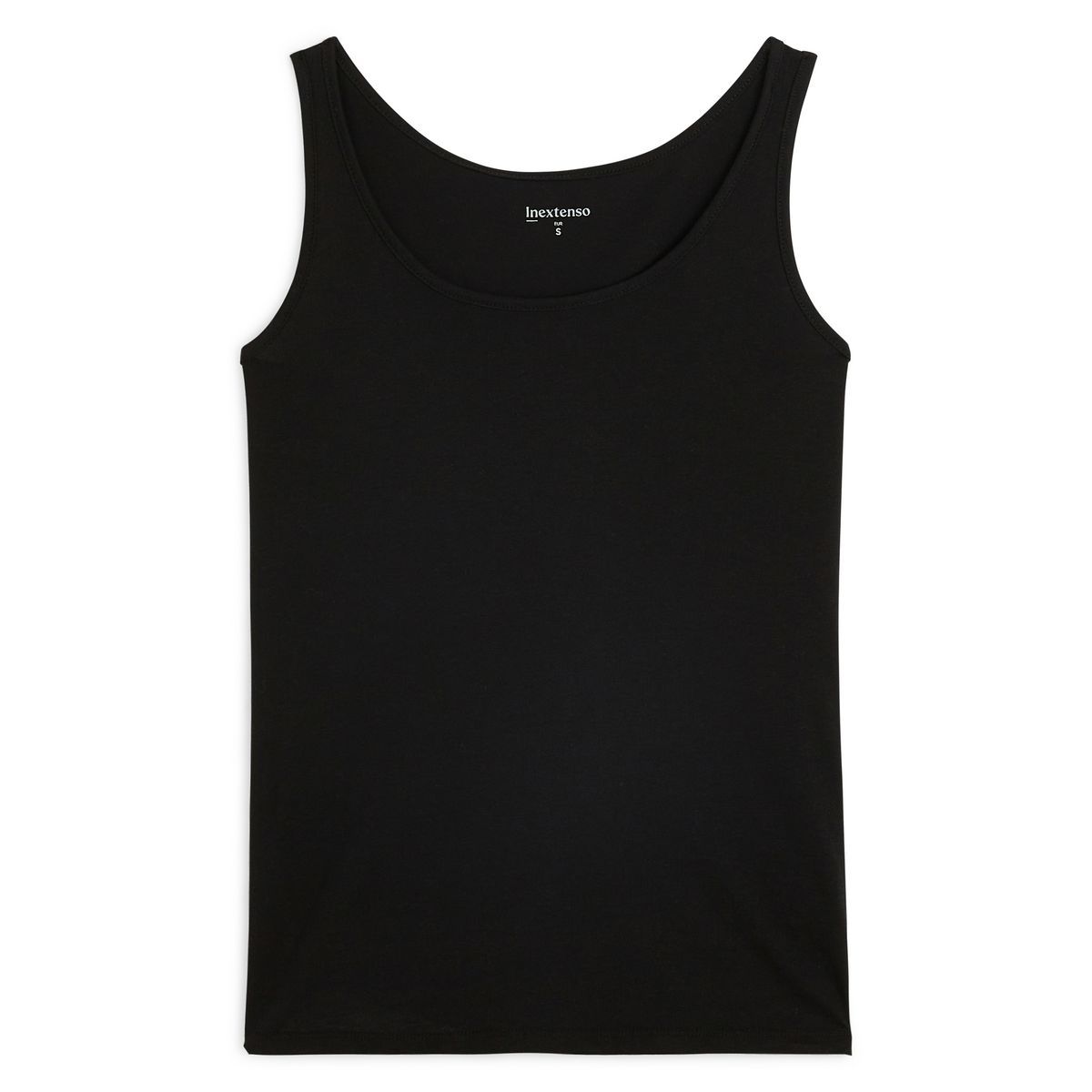 INEXTENSO Débardeur noir femme