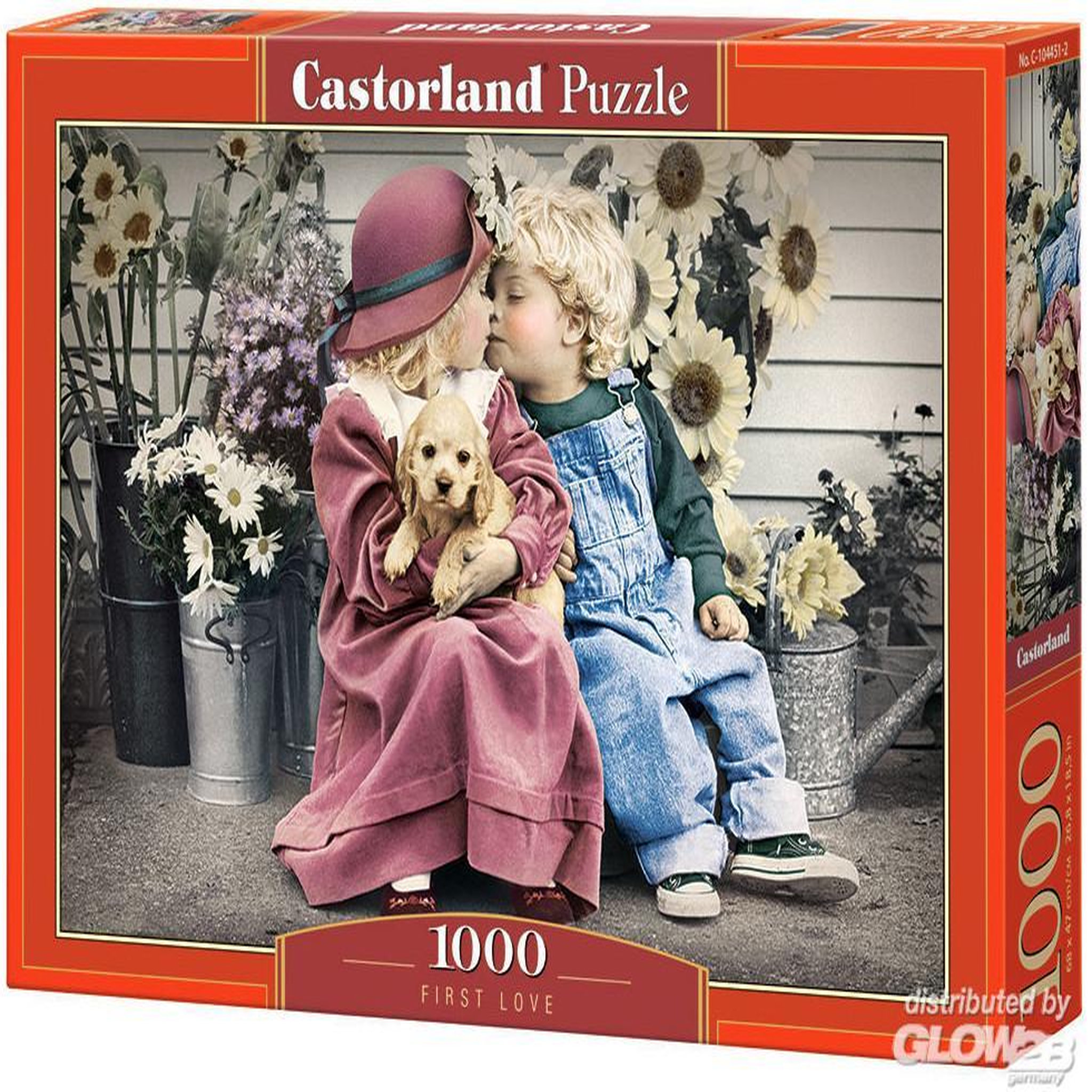 Voir la diapositive 3 : Castorland Puzzle 1000 pièces : Premier amour