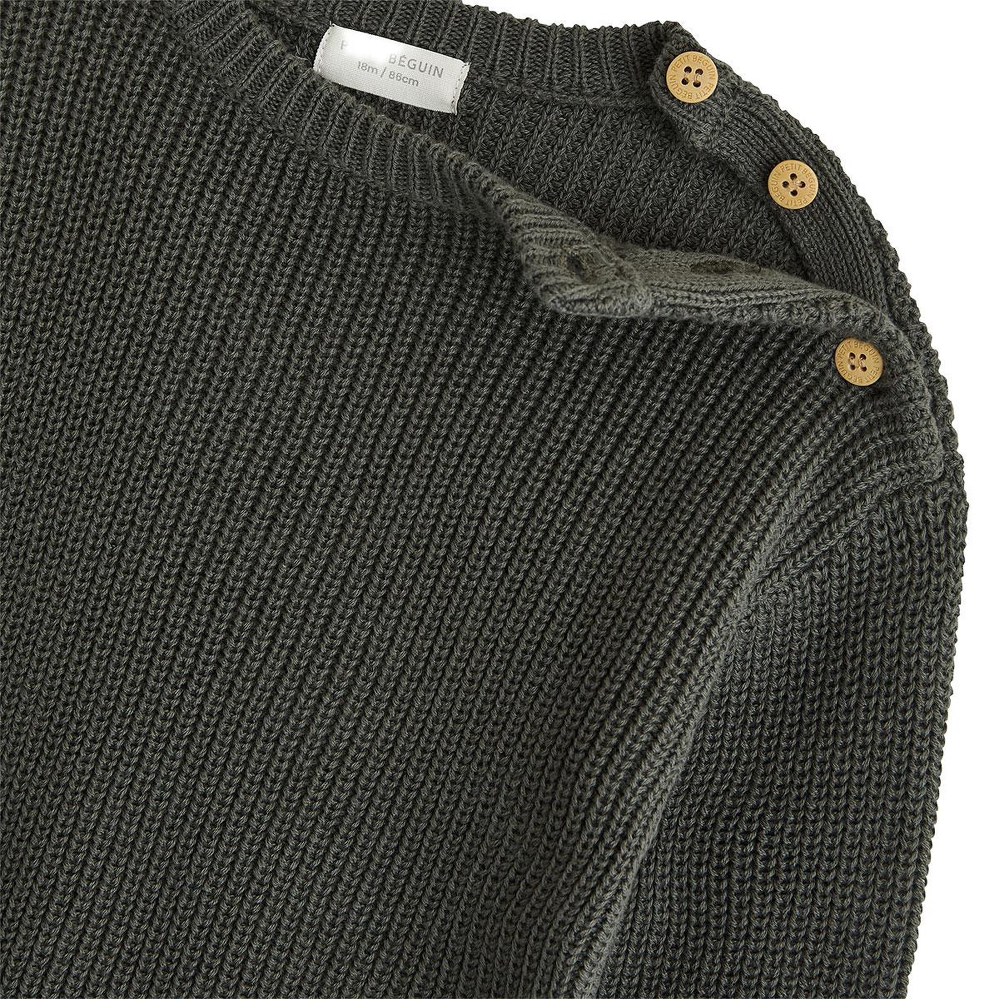 Voir la diapositive 3 : PETIT BEGUIN Pull enfant en tricot Ubatuba