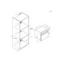 Voir la diapositive 3 : Rosieres Four intégrable 78l 60cm pyrolyse inox/noir - RO6H5G3YTX