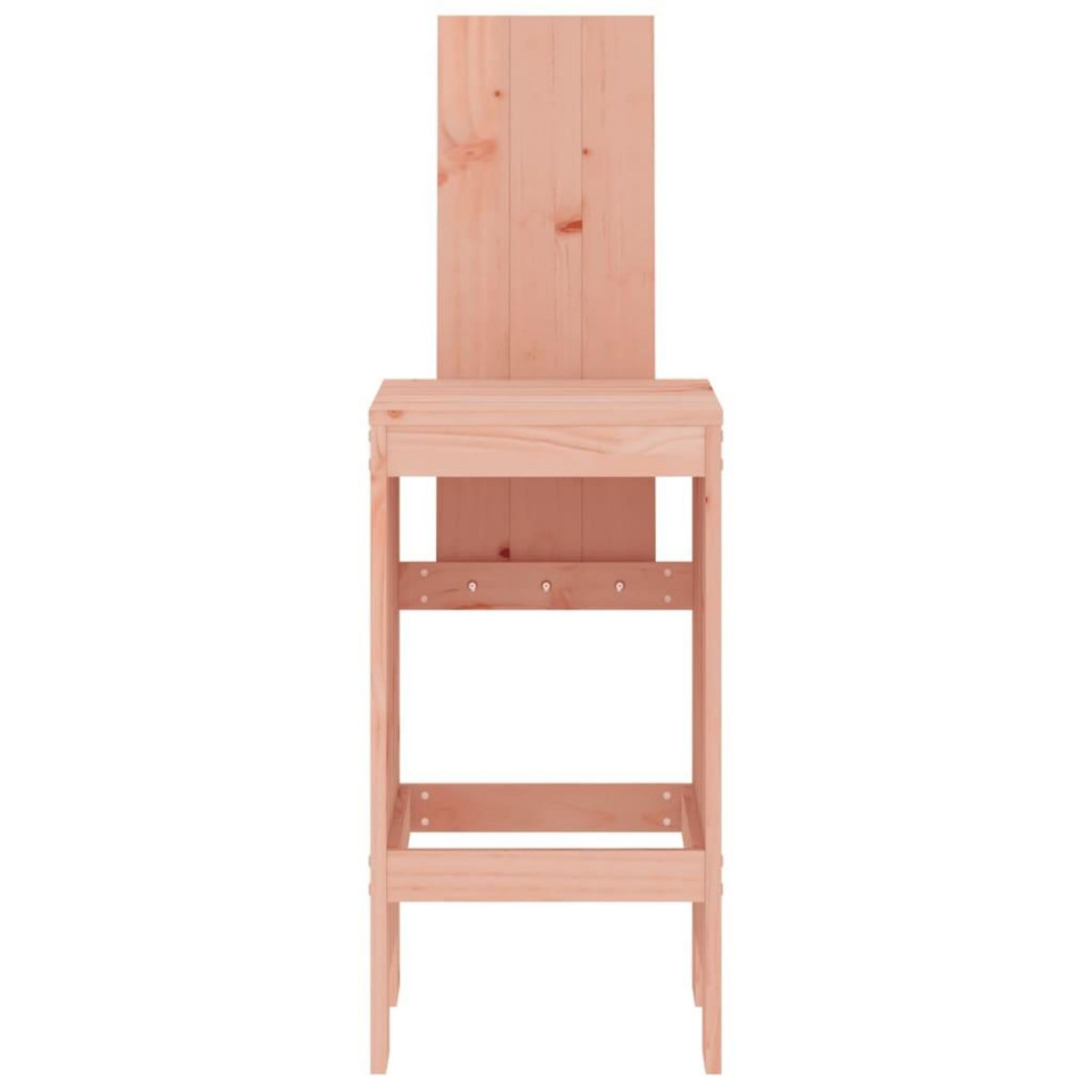 VIDAXL Tabourets de bar lot de 2 40x42x120 cm bois massif douglas