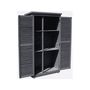 Voir la diapositive 3 : Habitat et Jardin Armoire de jardin  Space  - 87 x 46.5 x 160 cm - Anthracite