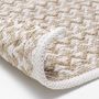 Voir la diapositive 3 : Paris Prix Tapis Déco Fantaisie  Belem  60x90cm Naturel