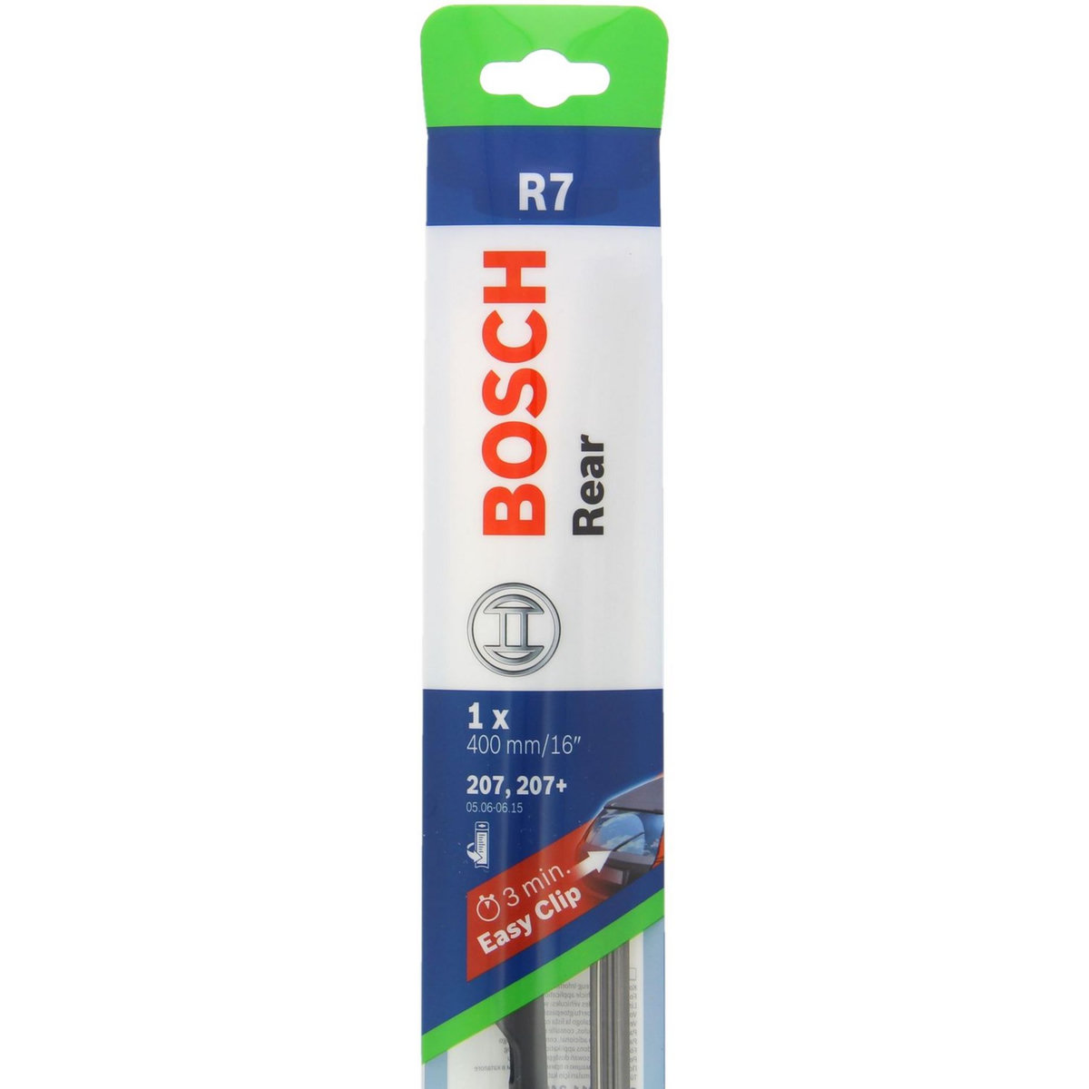BOSCH Balai d'essuie-glace arrière BOSCH 207 N°R7