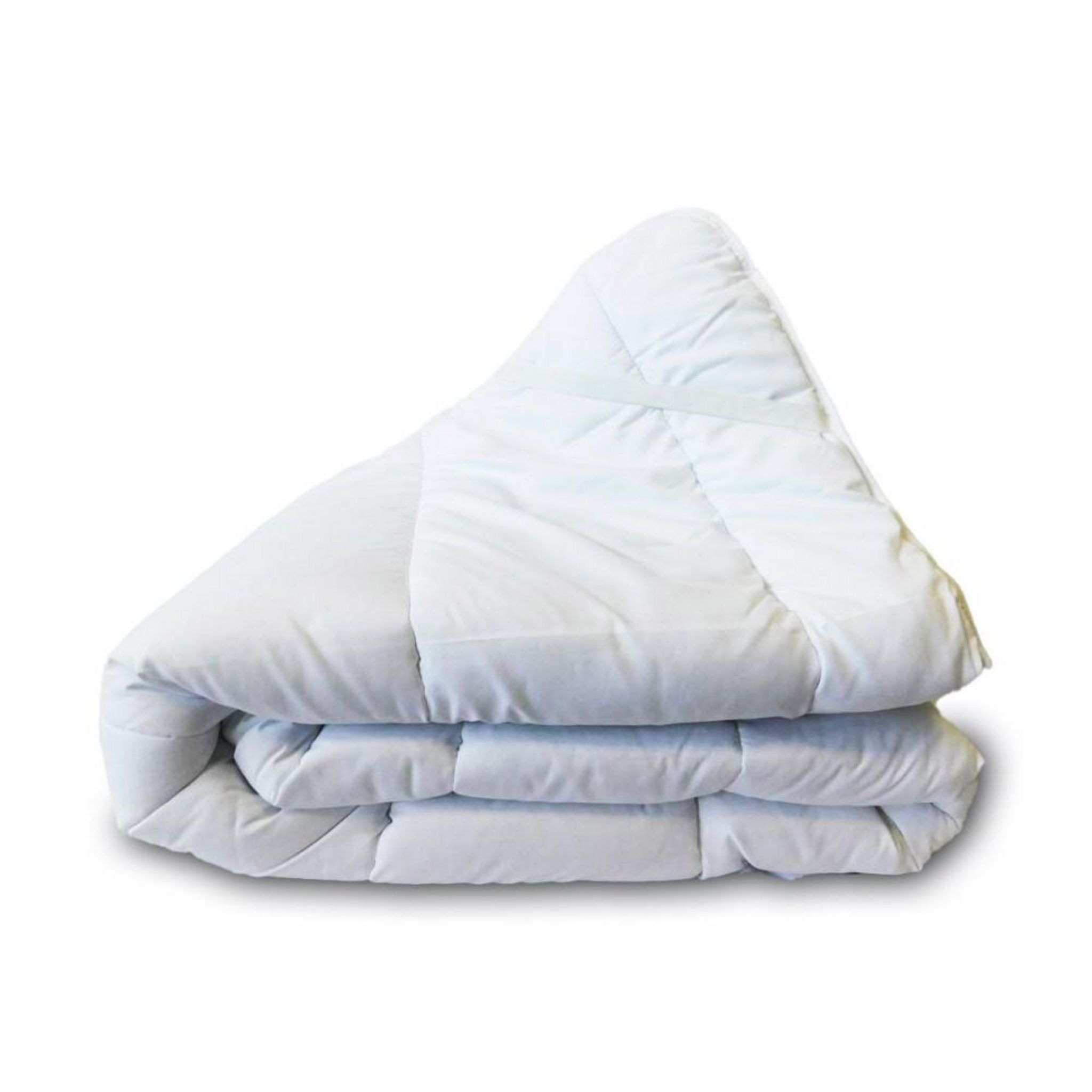 Mortreux Surmatelas blanc à bouillir 140x190 cm microfibre