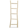 Voir la diapositive 1 : VIDAXL Porte-serviette avec 5 barreaux Teck 45 x 150 cm Naturel