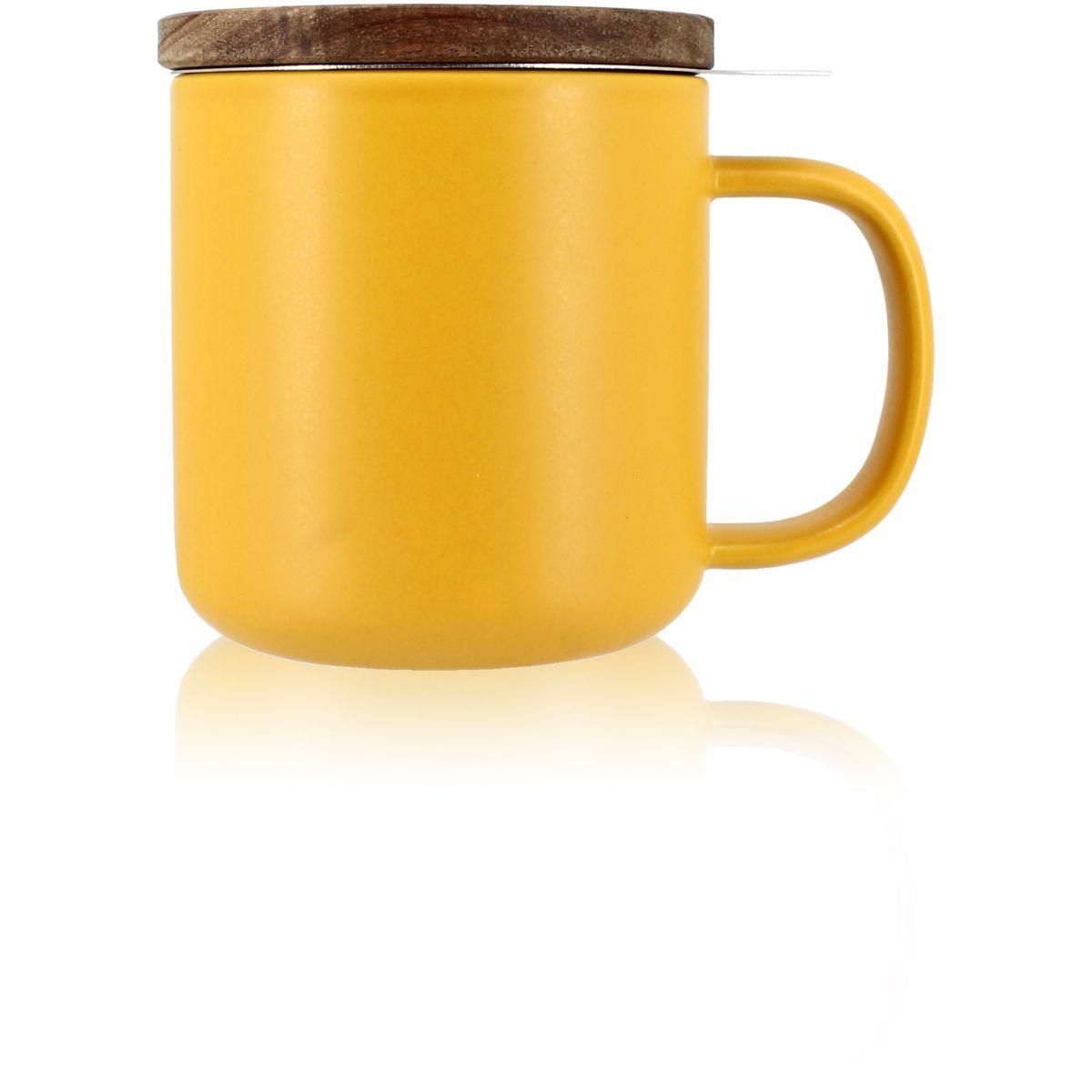 OGO LIVING Théière Tisanière Juliet Jaune 300 ml