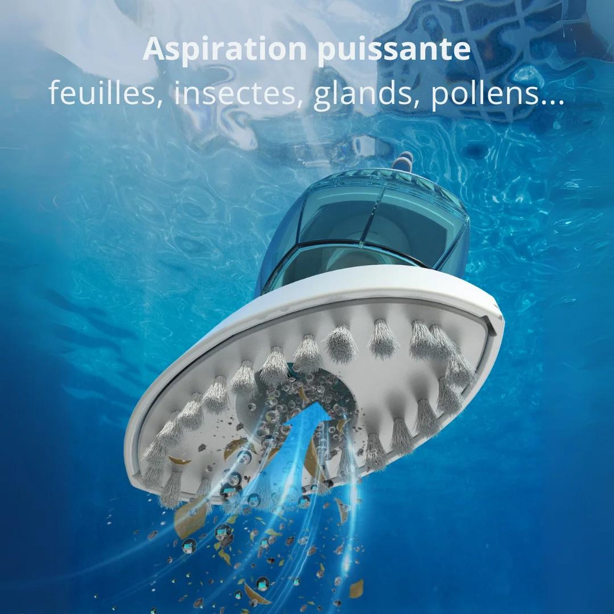 Voir la diapositive 3 : WYBOT Aspirateur à main pour piscine et spa avec manche télescopique - HYSON 100