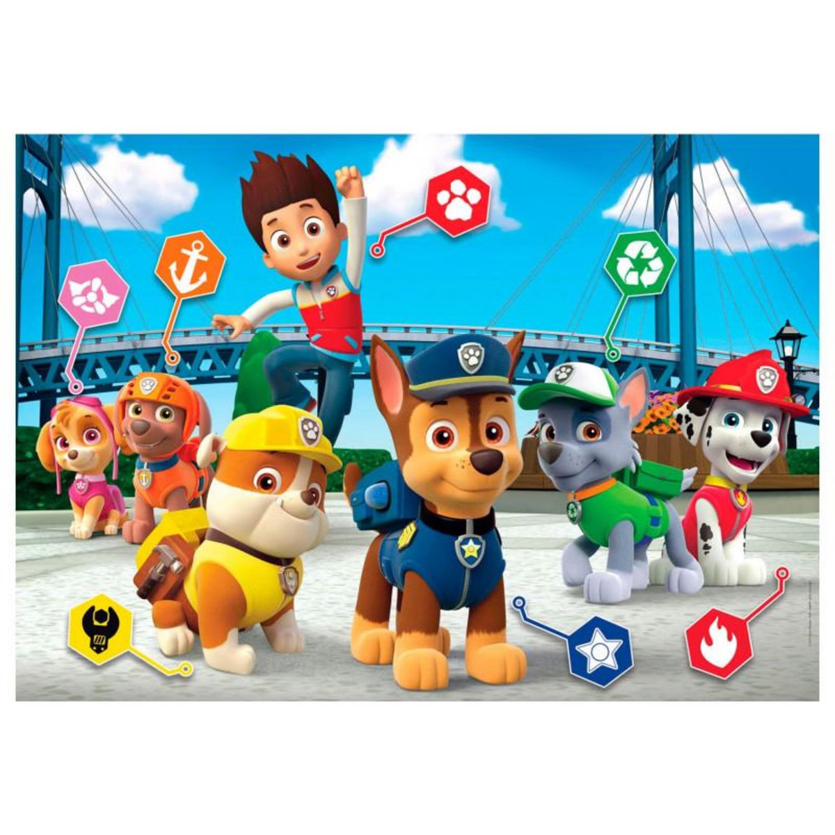 CLEMENTONI Clementoni Maxi Puzzle Paw Patrol, 24st.