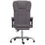 Voir la diapositive 3 : VIDAXL Fauteuil inclinable de bureau Gris Similicuir