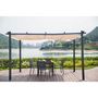 Voir la diapositive 3 : MARKET24 Pergola en aluminium CORDOBA - Ecru - 4 x 3 m