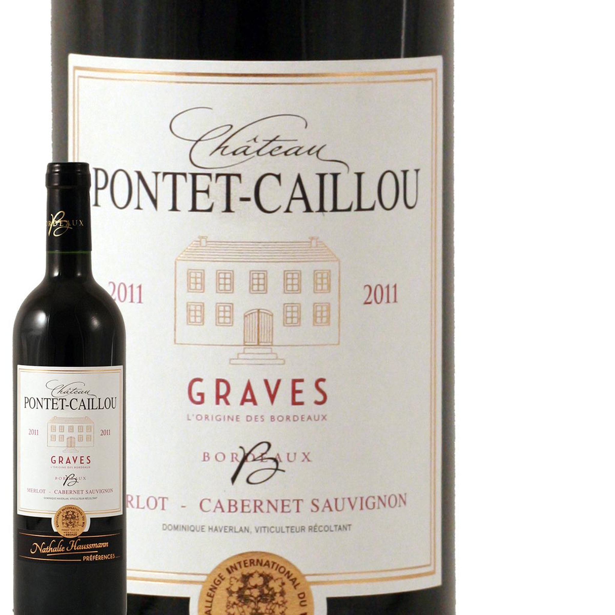 Château Pontet Caillou Graves Rouge 2011