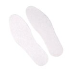 Paris Prix Semelles Chaussures  Coton  Taille 40/41 Blanc