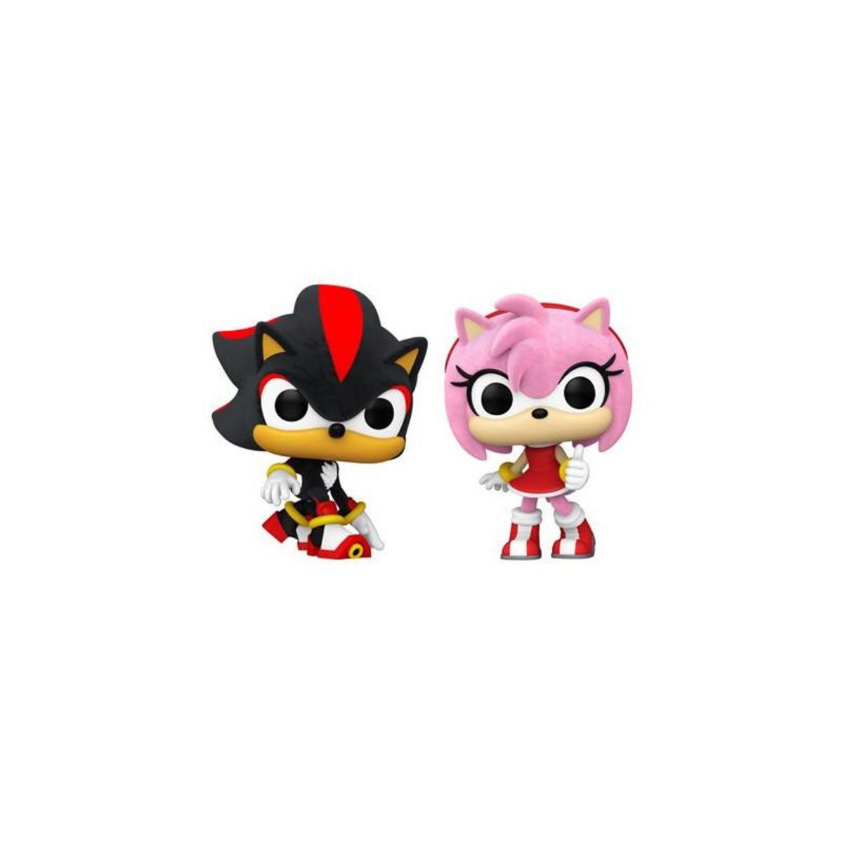 Funko Pack 2 figurines Funko Pop Games Sonic Shadow et Amy Rose