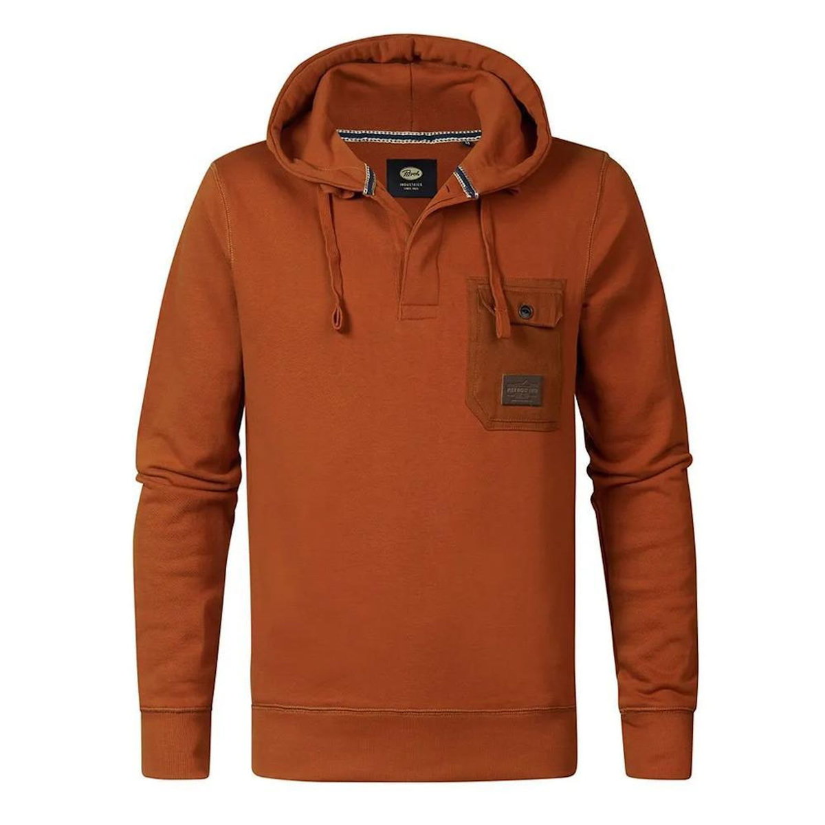 Petrol Industries Sweat Orange Homme Petrol Industries Hooded