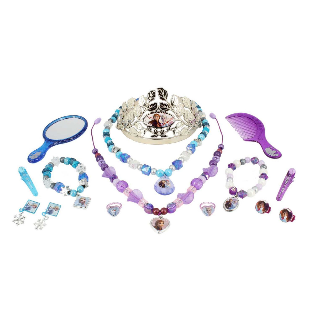TALDEC Coffret de bijoux luxueux 15 pièces - La reine des neiges 2