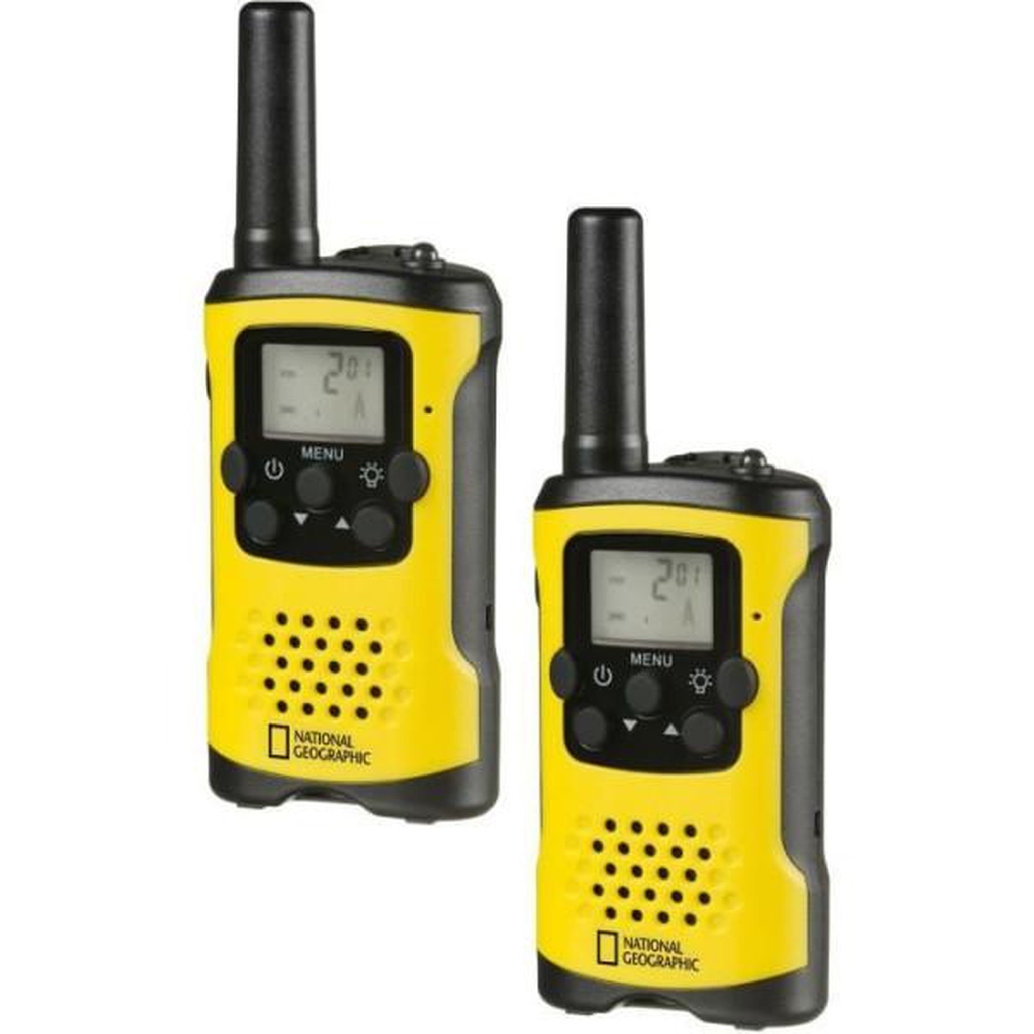 Voir la diapositive 1 : Bresser Walkie-Talkies enfant - National Geographic - Longue portée 6 km - Fonction mains libres