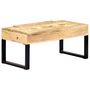 Voir la diapositive 3 : VIDAXL Table basse Style cassette 100x52x45 cm Bois de manguier massif