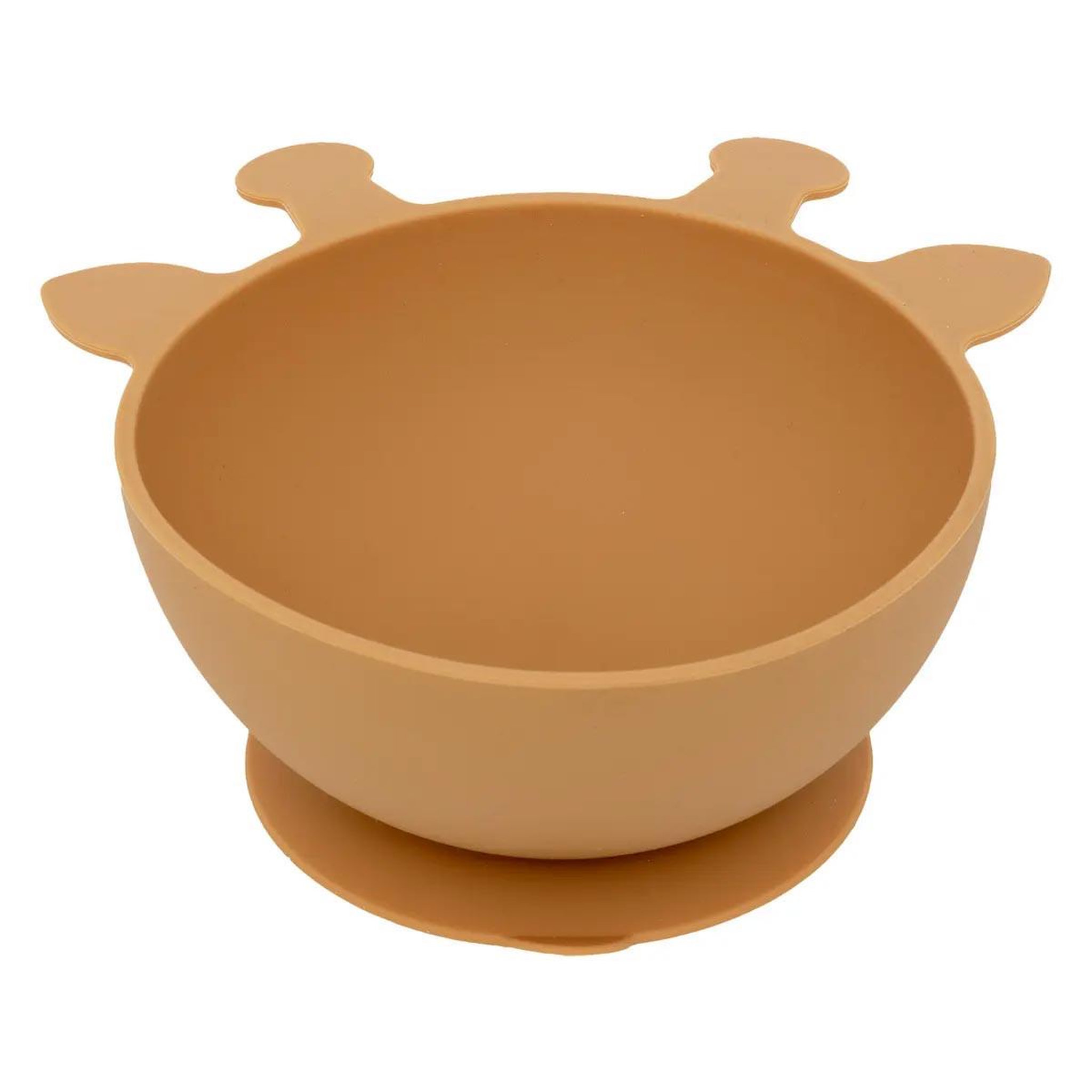 Voir la diapositive 3 : Atmosphera Kids Set repas enfant en silicone  yum  21cm moutarde