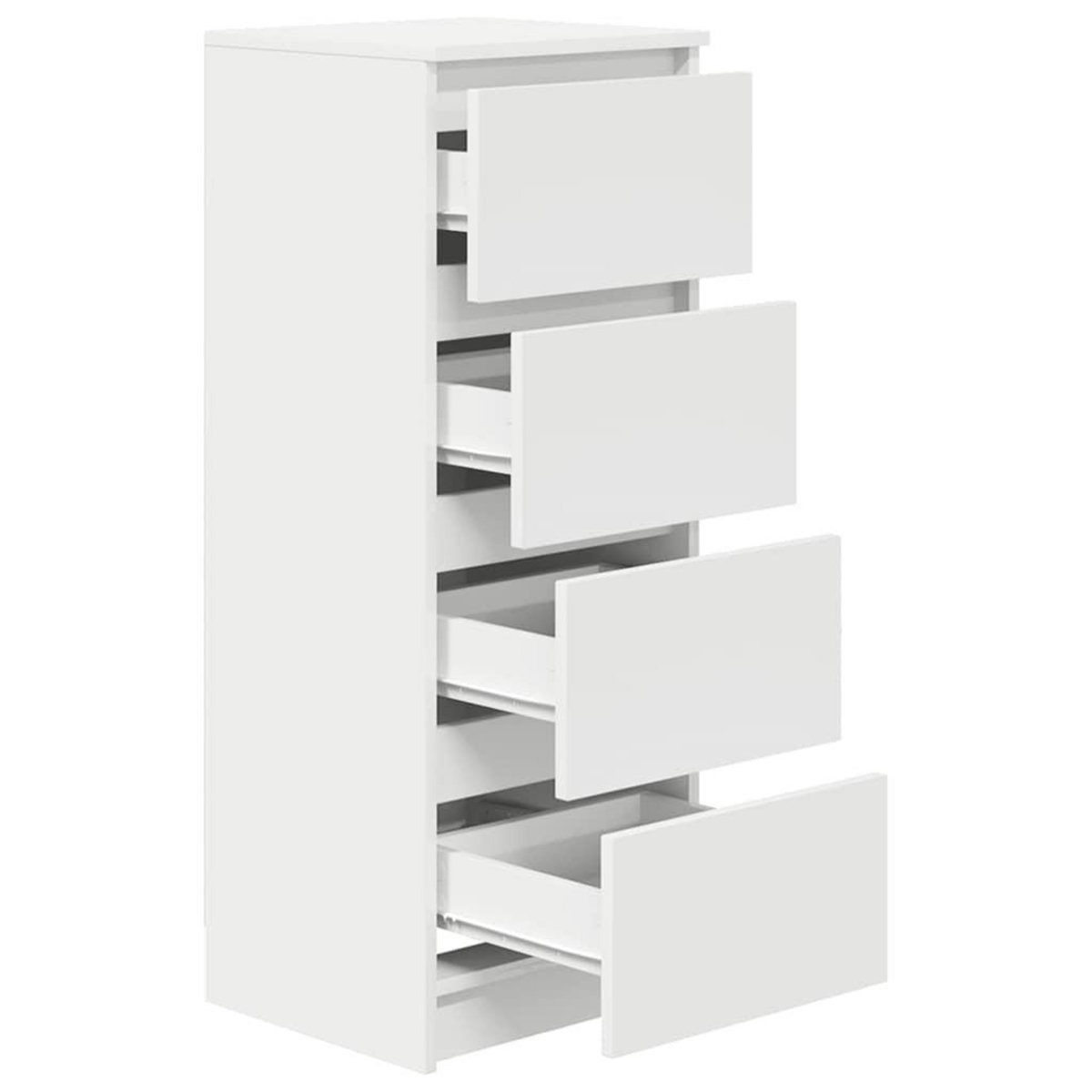 VIDAXL Buffet blanc 37,5x35x99 cm bois d'ingenierie