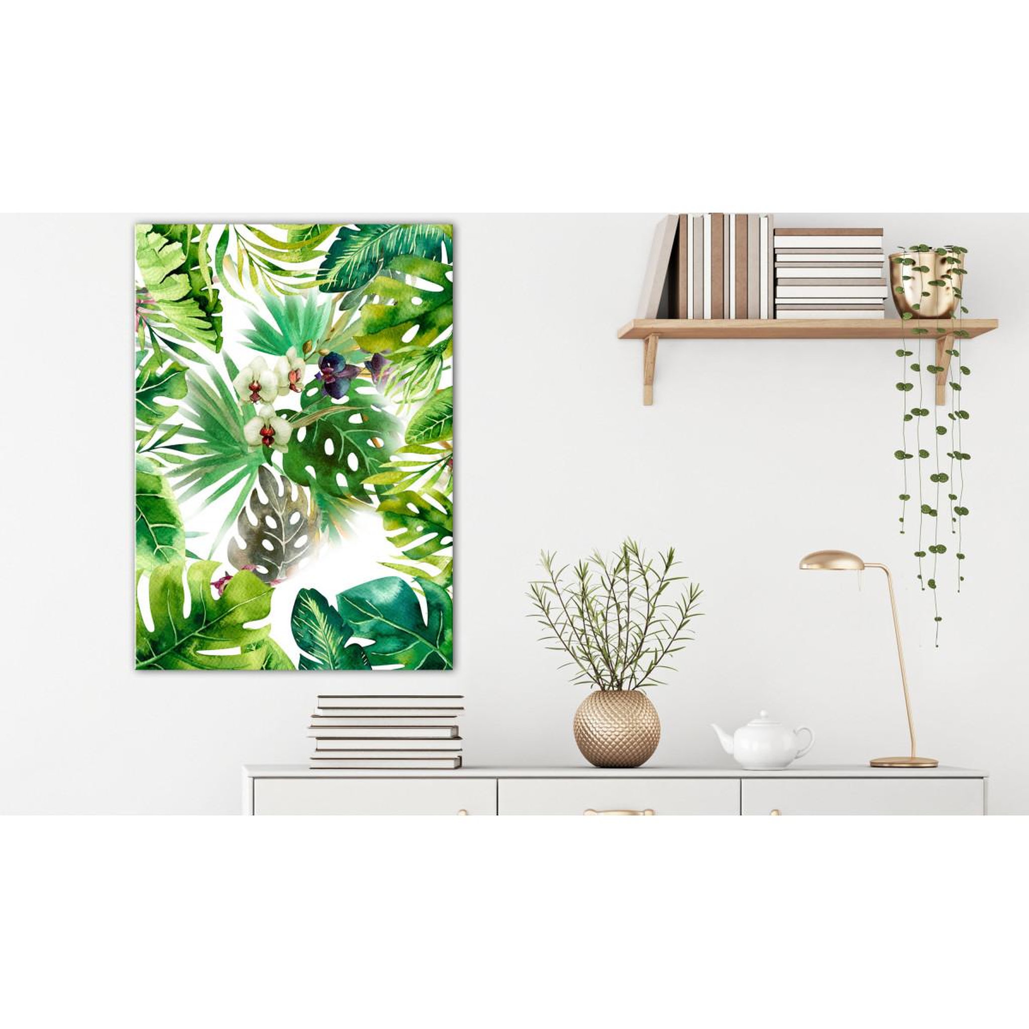 Voir la diapositive 2 : Paris Prix Tableau Imprimé  Tropical Shadow