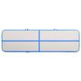 Voir la diapositive 4 : VIDAXL Tapis gonflable de gymnastique avec pompe 800x100x20cm PVC Bleu