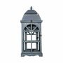 Voir la diapositive 3 : ATMOSPHERA Lot de 2 Lanternes  Bois  77cm Gris