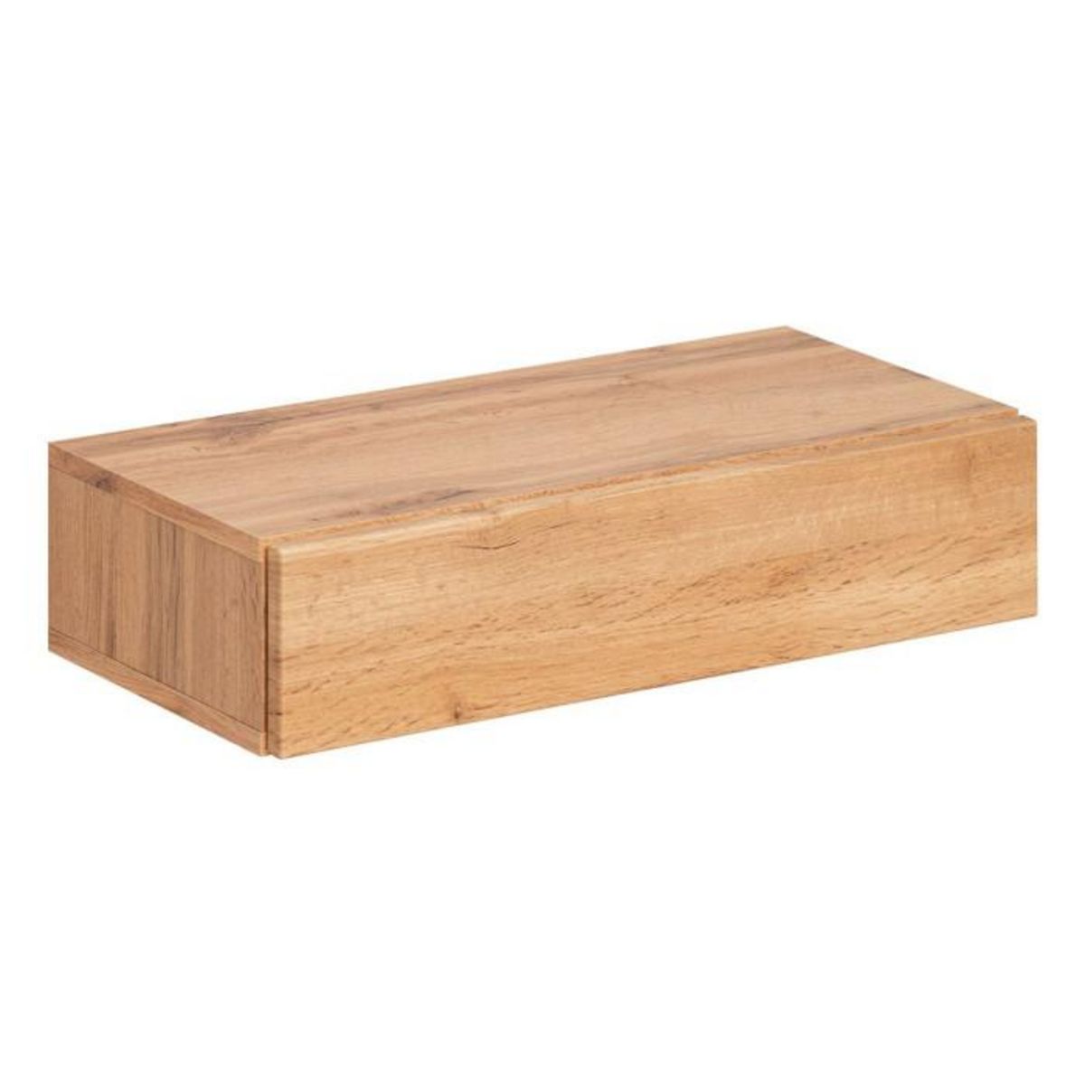 Paris Prix Étagère Murale & Tiroir Design  Easy  100cm Blanc