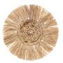Voir la diapositive 2 : ATMOSPHERA Lot de 3 Décorations Murales  Raphia  35cm Naturel