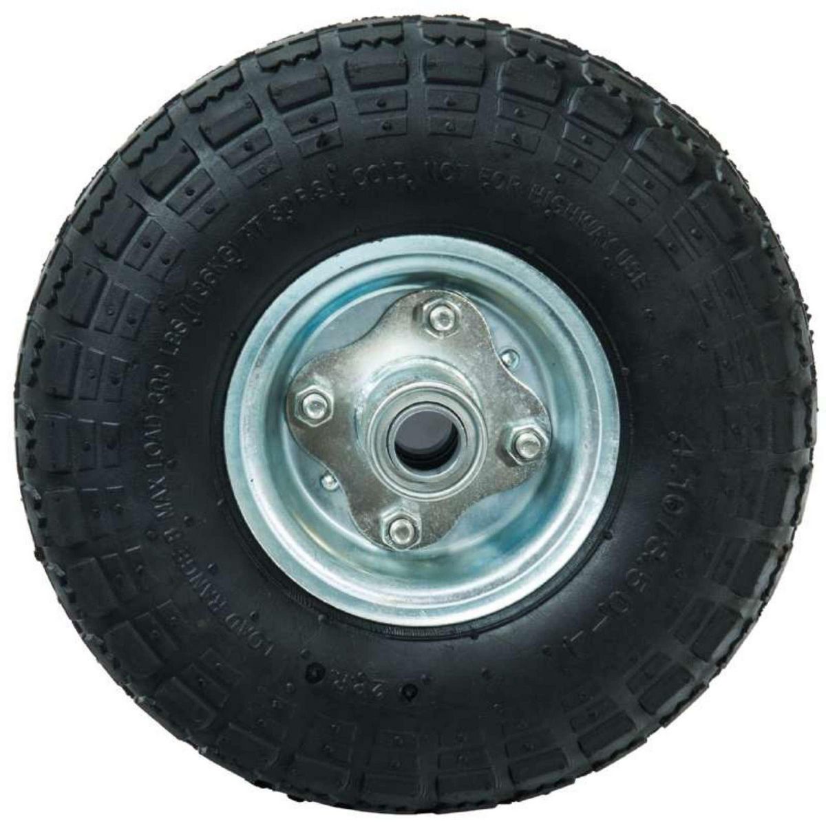  Roue gonflable axe déporté 260x85mm Alésage 20mm