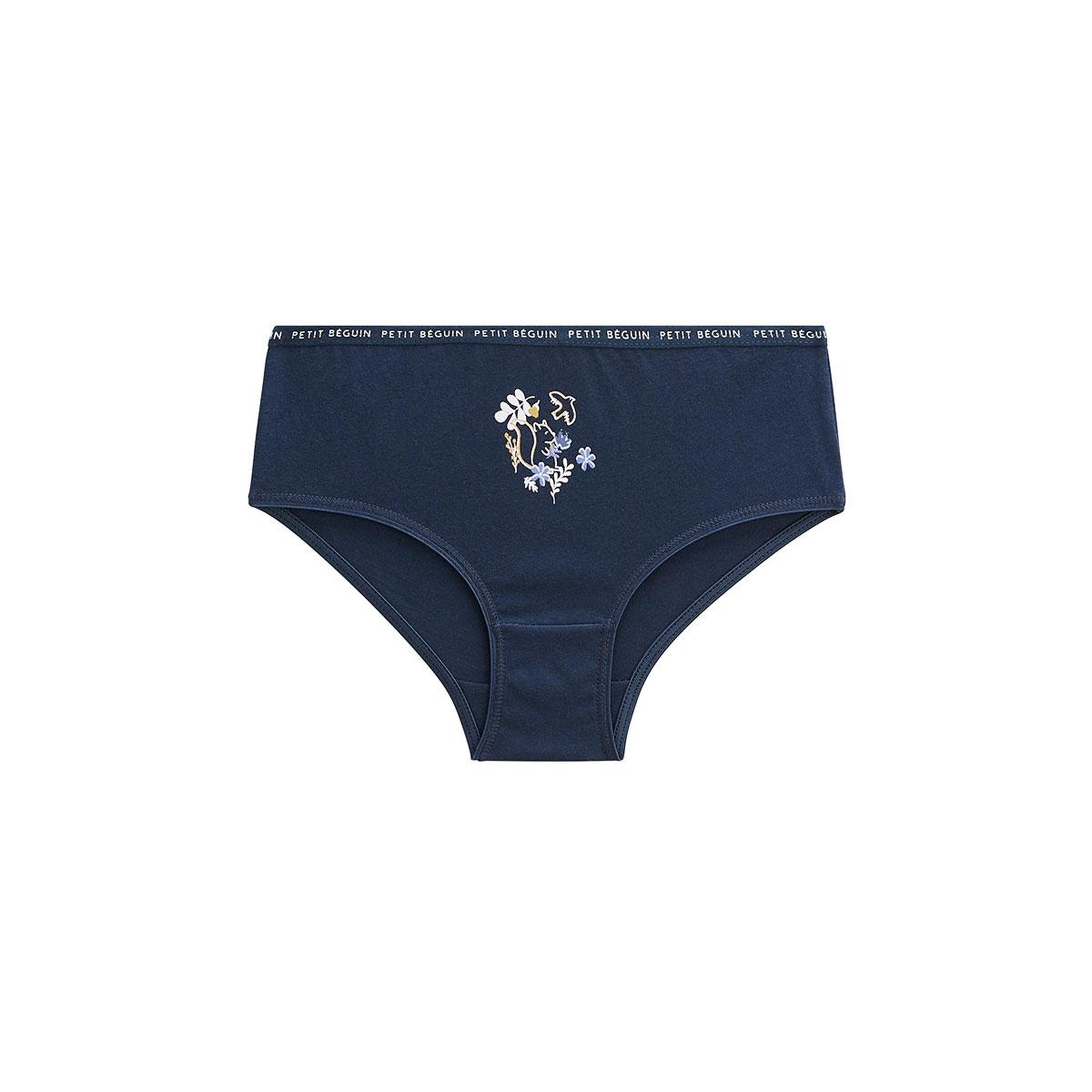 Voir la diapositive 2 : Petit Béguin Lot de 3 culottes fille Automne