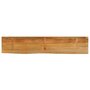 Voir la diapositive 5 : VIDAXL Dessus de table a bord vivant 160x40x2,5cm bois massif manguier