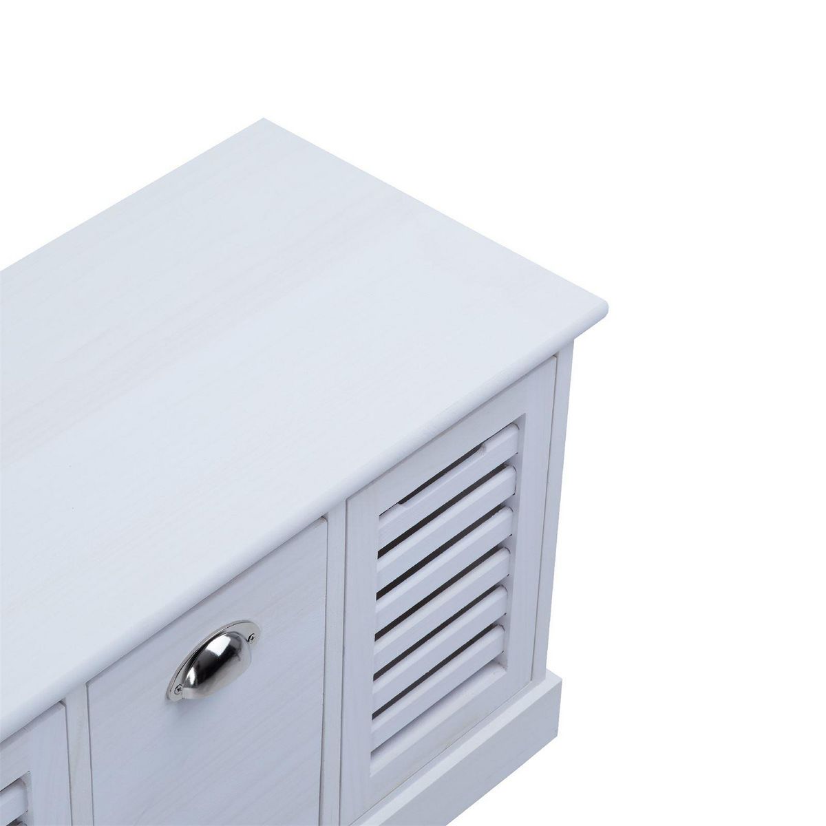 IDIMEX Banc de rangement TRIENT, 3 caisses