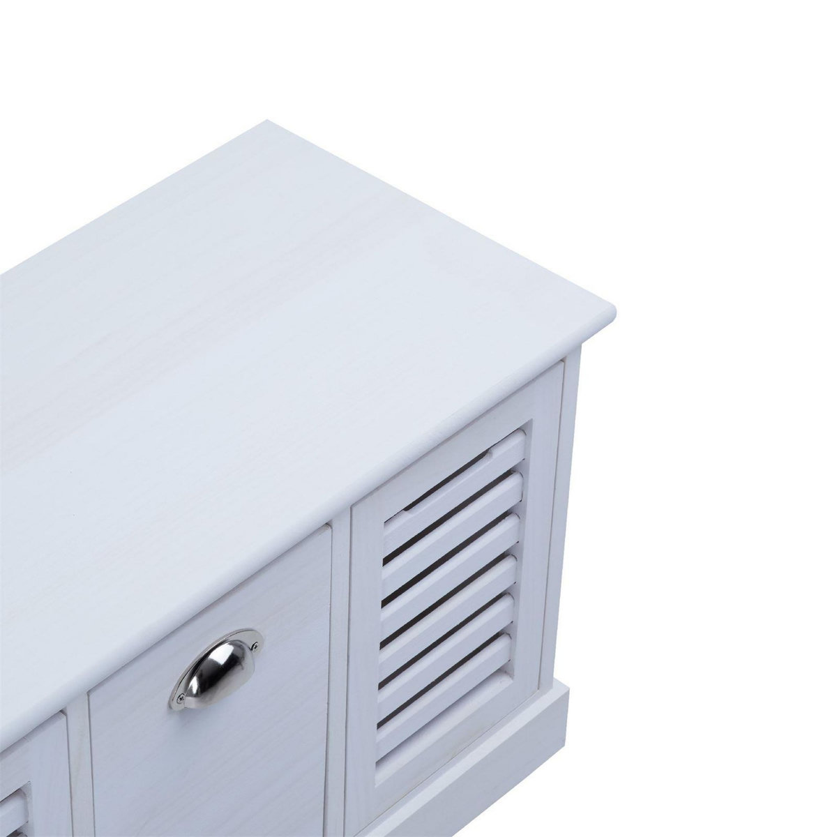 IDIMEX Banc de rangement TRIENT, 3 caisses