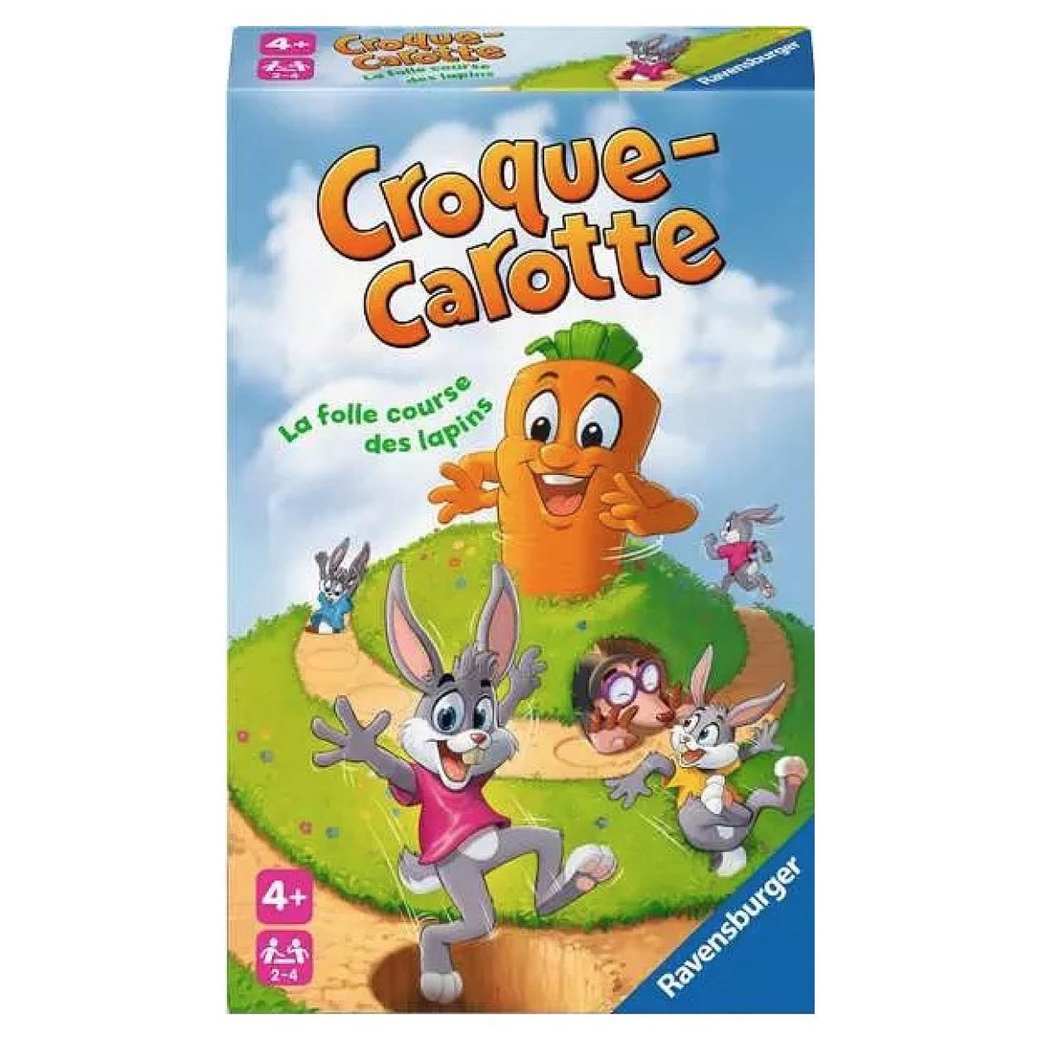 RAVENSBURGER Mini jeu Croque Carotte de voyage