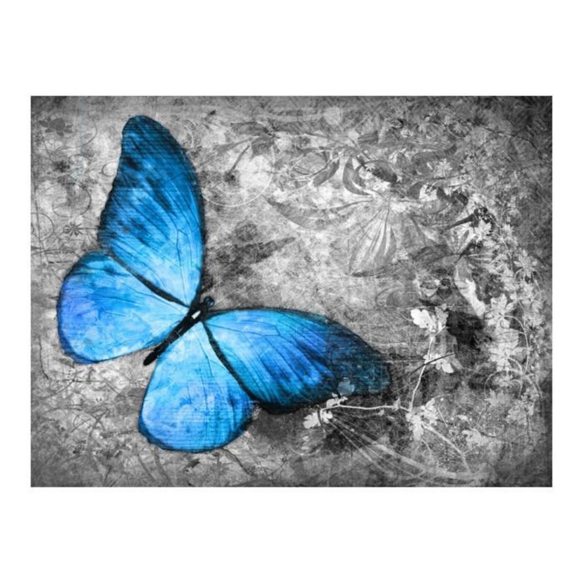 Paris Prix Papier Peint  Blue Butterfly
