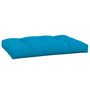 Voir la diapositive 4 : VIDAXL Coussin de palette bleu 120x80x12 cm tissu
