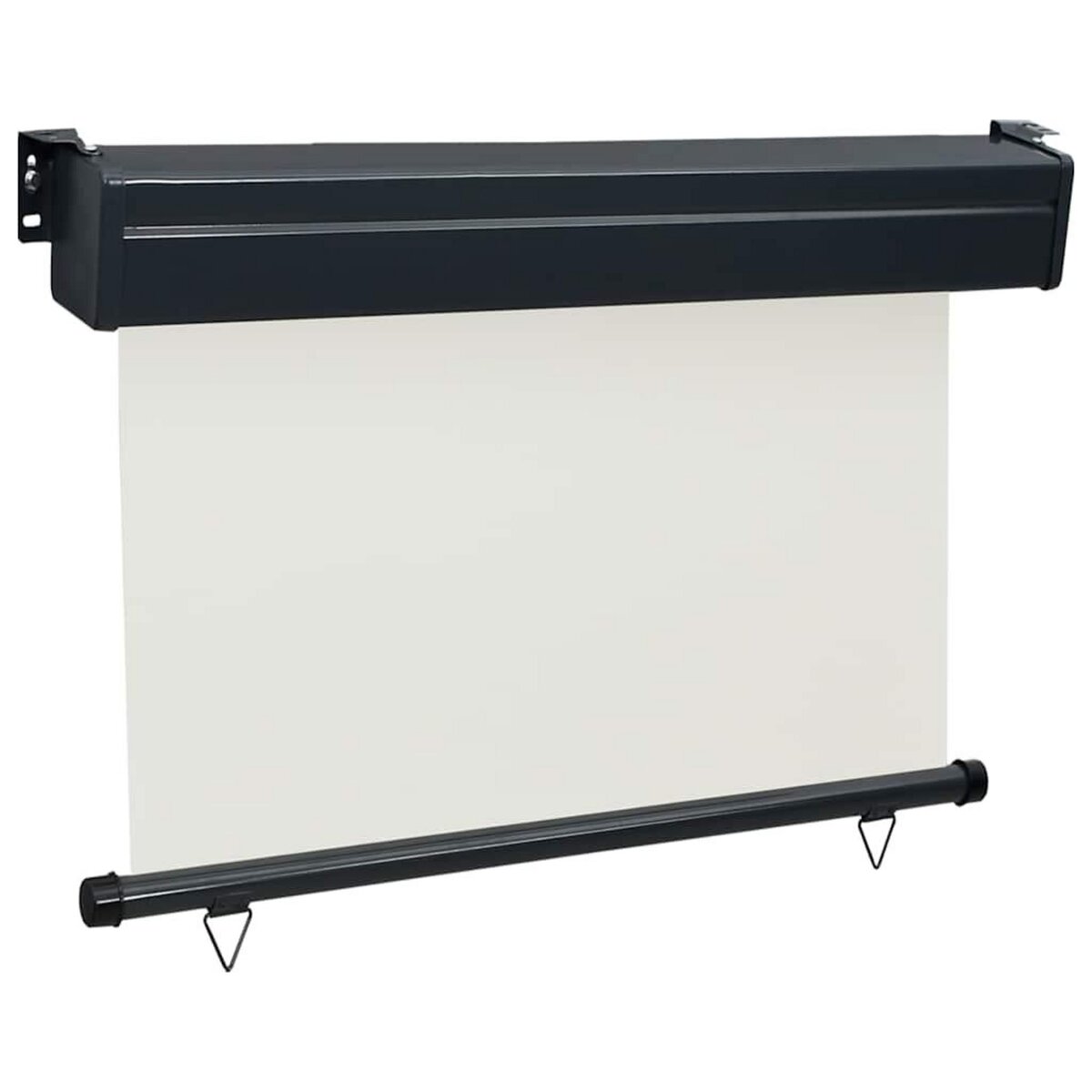 VIDAXL Auvent lateral de balcon 85x250 cm Creme