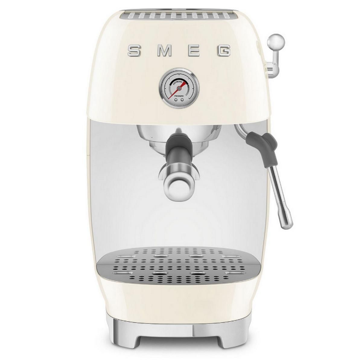 SMEG Machine à café expresso crème - ECF03CREU