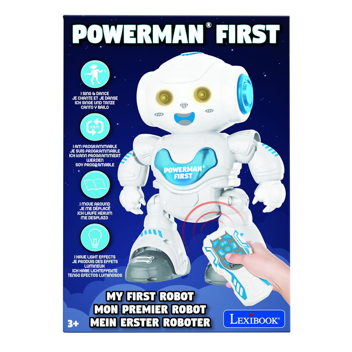 Lexibook Powerman First Robot Programmable