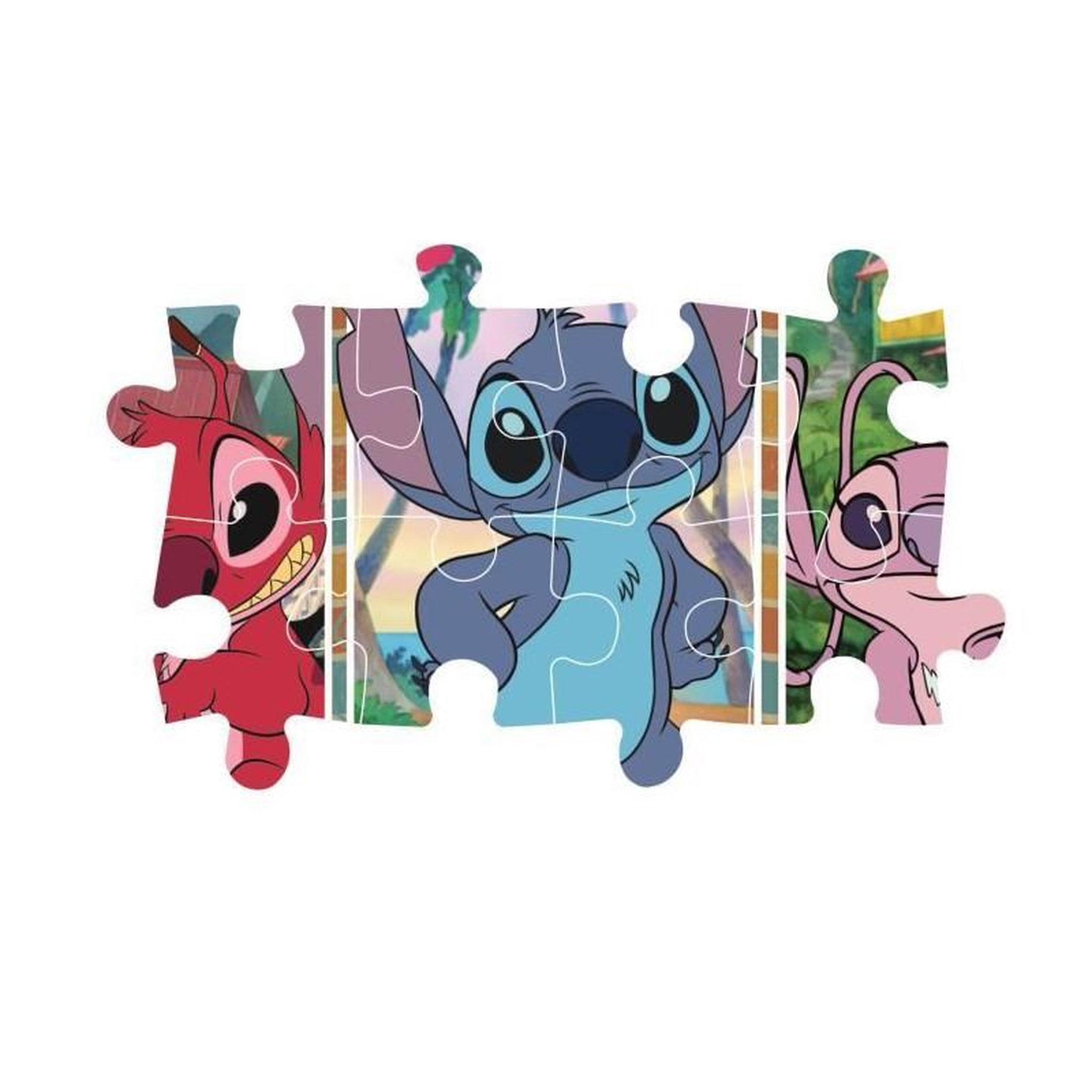 Voir la diapositive 3 : CLEMENTONI Puzzle enfant 24 pièces Maxi – Stitch – Clementoni – Dès 3 ans